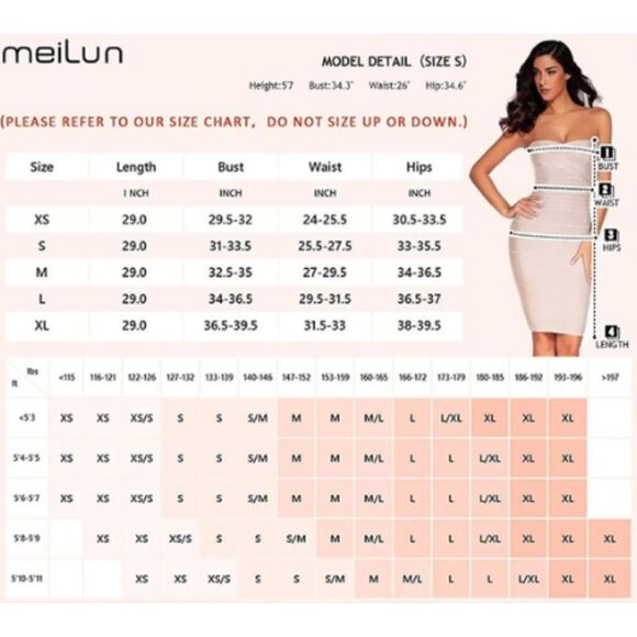 Ivory Strapless Body Contouring Rayon Blend Bandage Mini Curve Hugging Dress XS - Picture 9 of 9